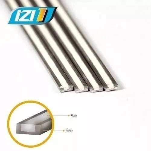 Vareta Solda Alumínio X Cobre Modelo IZI 1 10 un Refrigeração - 1