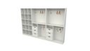 Ver imagem 4 de Kit Closet Armário Colmeia Cabideiro M21