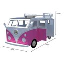 Ver imagem 1 de Cama Kombi Divertida (playground Quarto Criança) - Rosa