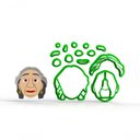 Ver imagem 1 de Cortador Encanto - Abuela Alma Modular Vovó 6 Cm