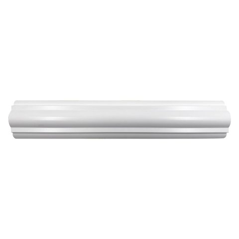 Rodameio de Poliestireno Frisado 5cm x 2,40m Rende 2,40 Metros Casa Grassi Branco