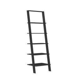 Estante Alta decorativa multiúso Estilo escada torre Piza:Preto - 3