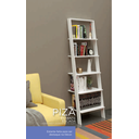 Ver imagem 5 de Estante Alta decorativa multiúso Estilo escada torre Piza:Preto