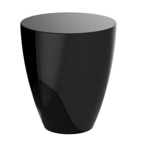Banqueta Moly Im In Pp Preto 28,6cm (altura)