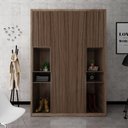 Ver imagem 3 de Papel Vinilico Adesivo Decoração Renovação de Móveis Madeira Imbuia 5m