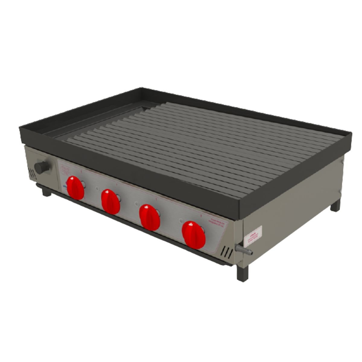 Chapa Bifeteira Char Broiler a Gás de 80 Cm Prcb-800 Progás