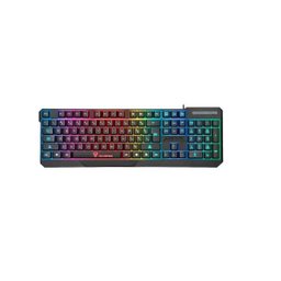 TECLADO GAMER MOTOSPEED K70 PRETO MEMBRANA RAINBOW USB - 2