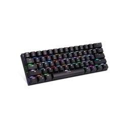 Teclado Gamer Motospeed Ck62 Preto Switch Azul Rgb - 2 Teclado Gamer Motospeed Ck62 Preto Switch Azul Rgb - 2