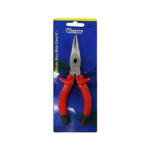 Alicate Bico Meia-cana 16,5cm Vm/pt Western - 86-6