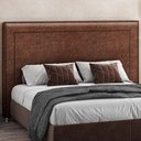 Ver imagem 1 de Cabeceira Cama Box Queen 160 cm P05 Berlim Corino Marrom - Lyam Decor