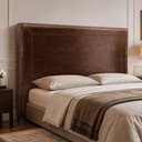 Ver imagem 3 de Cabeceira Cama Box Queen 160 cm P05 Berlim Corino Marrom - Lyam Decor
