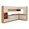 Cozinha Modulada 10 Peças Armários Balcões Torre Quente e Paneleiro Aroeira CabeCasa MadeiraOriginals - 3