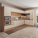 Ver imagem 2 de Cozinha Modulada 10 Peças Armários Balcões Torre Quente e Paneleiro Aroeira CabeCasa MadeiraOriginals