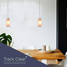 Kit 6 Pendentes/Luminária Track Clear 1xE27 - Design Moderno Quarto/Sala - Esquilos Shop - 3