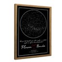 Ver imagem 4 de Quadro Mapa Das Estrelas em Moldura Caixa Tacolado Papel de Parede Moldura Caixa 3cm F