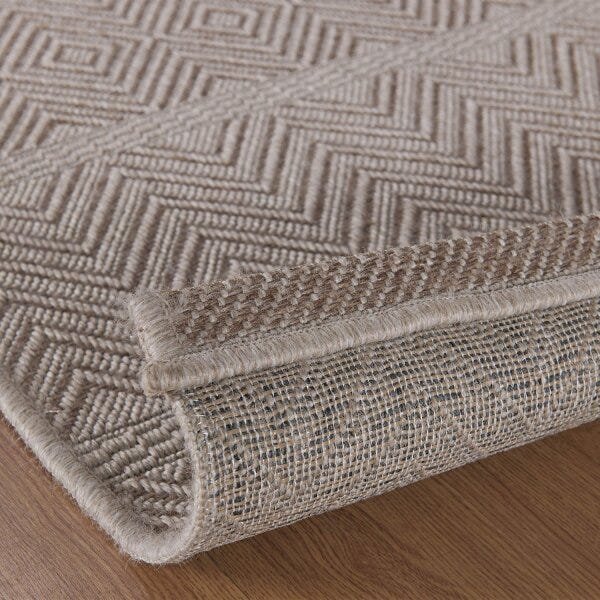 Tapete Retangular Sisal Ilhéus Niazitex 60cm x 1,00M - 2