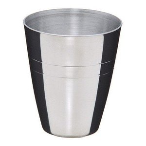 KIT COM 10 COPOS DE ALUMÍNIO 300 ML
