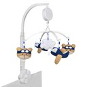 Ver imagem 1 de Móbile Musical Urso Aviador Quarto Bebê Infantil Menino