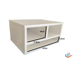 Suporte de Mesa para Impressora Organizadora Escritório Branco Cód.814 - 4