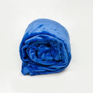 Manta Microfibra Flannel Soft Extra Macio - 2,20m X 1,50m:azul