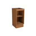 Ver imagem 4 de Balcão 1 Porta 40cm x 88cm Cozinha Ciela Marrom/Canela
