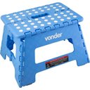 Ver imagem 7 de Banqueta Plástica Dobrável Azul 220mm Vonder