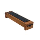 Ver imagem 1 de Lareira Ecológica Madeira Ferro Queimador a Alcool 50 Cm Minas Arte Própria Lareira 50 Cm Pé Madeira