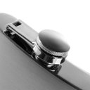 Ver imagem 6 de Cantil Bolso Militar Inox Garrafa Armazenar Bebida 210ml Álcool Porta Whisky Vodca Garrafinha