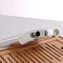 Ver imagem 3 de Cantil Bolso Militar Inox Garrafa Armazenar Bebida 210ml Álcool Porta Whisky Vodca Garrafinha