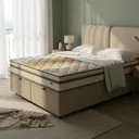Ver imagem 3 de Cama Box Baú com Colchão de Molas Ensacadas Double Face Pillow Euro Alfa Probel Queen 158cm