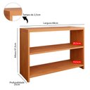 Ver imagem 4 de Sapateira Compacta Quarto Hall Entrada Prateleira Organizadora Banqueta Decoração Moderna-rpm Mó