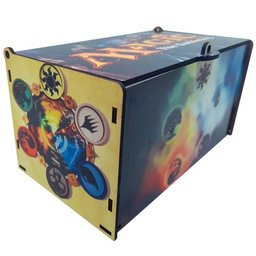 Caixa Porta Cards Magic Cathering Em Mdf personalizada - 3