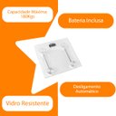 Ver imagem 4 de Balança Corporal Digital Vidro Temperado para Banheiro Academia - até 180kg