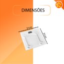 Ver imagem 2 de Balança Corporal Digital Vidro Temperado para Banheiro Academia - até 180kg