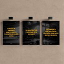 Ver imagem 2 de Kit 3 Quadro Decorativo Academia Motivacional Quarto Gym 28x20cm