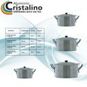 Ver imagem 2 de Kit 4 Caçarolas Aluminio Hotel / Restaurante N°28,32,36 e 40