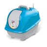 Caixa de Areia para Gatos Fechada WC CAT Azul Claro - Azul claro - 1