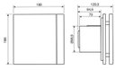 Ver imagem 5 de Exaustor Banheiro Silent-100crz Design Timer 110v+Grelha RET