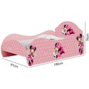 Ver imagem 3 de Cama, Penteadeira e Banqueta Minnie - Rosa
