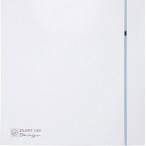 KIT 3 Exaustor Banh. Silent-100cz Design 110V + 5m Duto