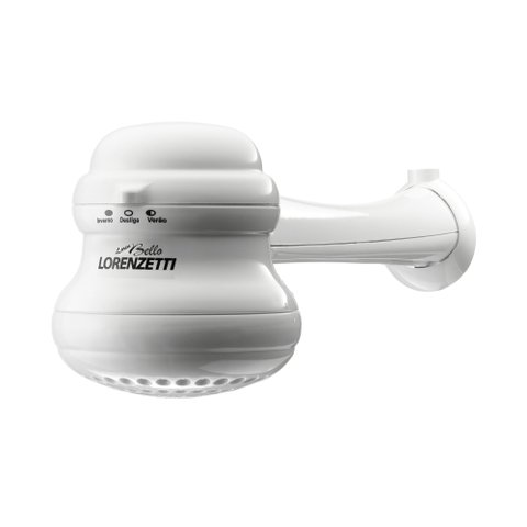Ducha Bello Banho Branca Com Cano 4600W 220V - Lorenzetti
