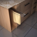 Ver imagem 2 de Porta Pano Toalha Deslizante Slim Triplo Cromado 7222 Gtb