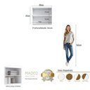Ver imagem 4 de Módulo Aéreo 80cm 2 Portas em MDF Integrato