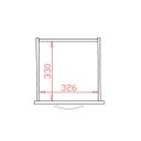 Ver mais imagens de Kit Cozinha Compacta Vitória 118 cm 4 Portas 3 Gavetas Moblis: Savana Off White