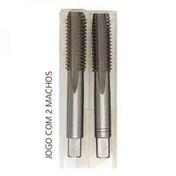 Jogo de Macho - Unf 1/4 X 28 + Cálibre de Rosca 52 Lâminas - 4