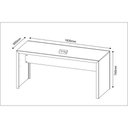 Ver mais imagens de Escrivaninha/Mesa Escritório Multimóveis CR25019 Amendoa