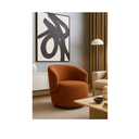 Ver imagem 3 de Poltrona Decorativa Sala Estar Orgânica Beatriz Boucle Montanaris Decor