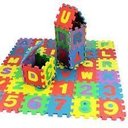 Ver imagem 1 de Tapete de Atividades Educativo Infantil 36 Pcs 12 X 12 X 0,7