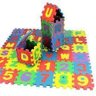 Tapete de Atividades Educativo Infantil 36 Pcs 12 X 12 X 0,7 - 1