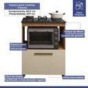 Ver imagem 7 de Cozinha Completa Paraty 4 Portas Mais Funcional Kaiki Móveis